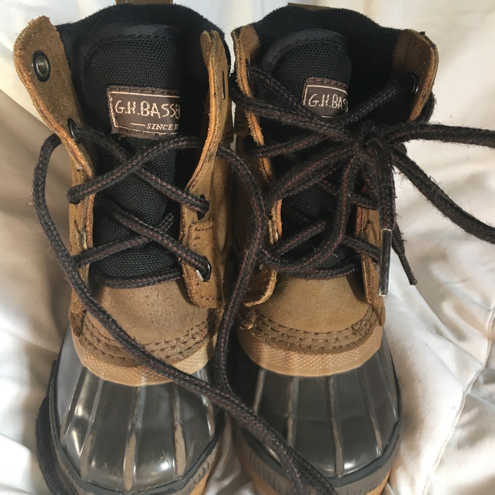 Boys GH Bass and co duck boots
